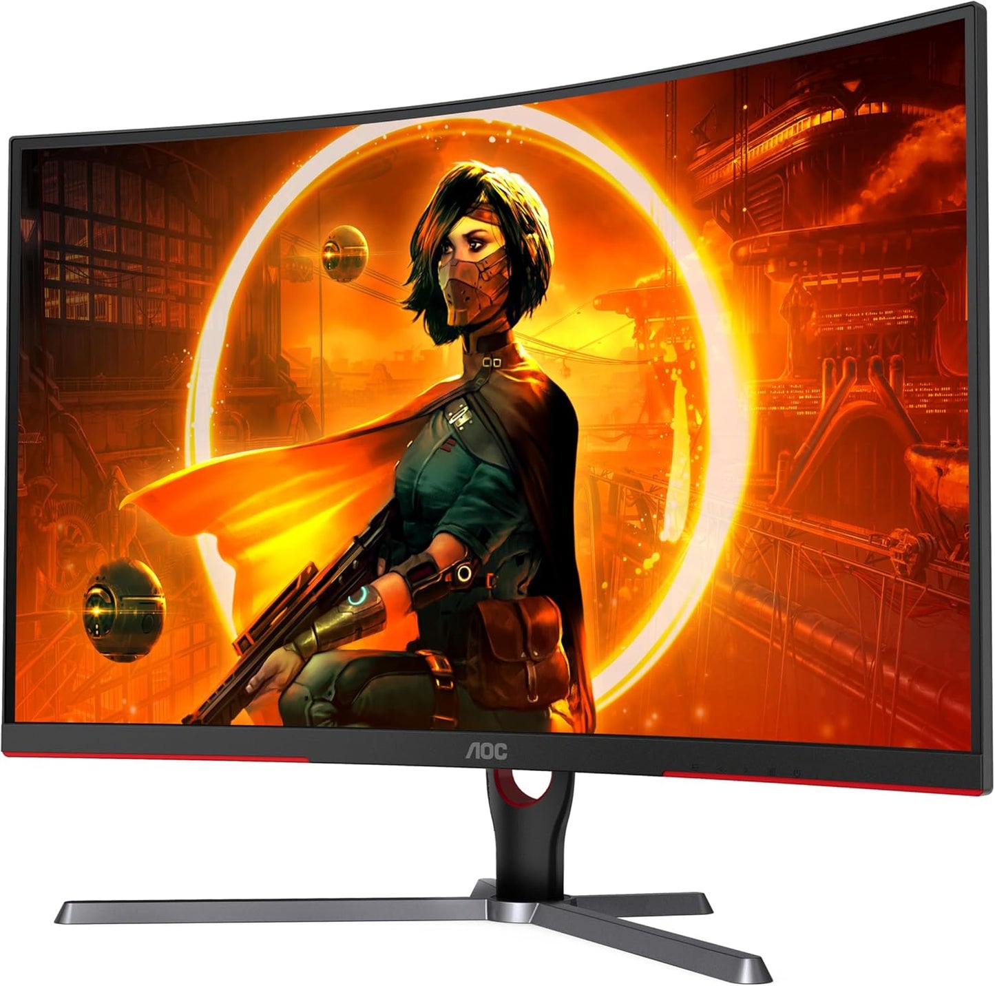 AOC CQ32G3SE 32" Curved 165Hz Gaming Monitor Renewed