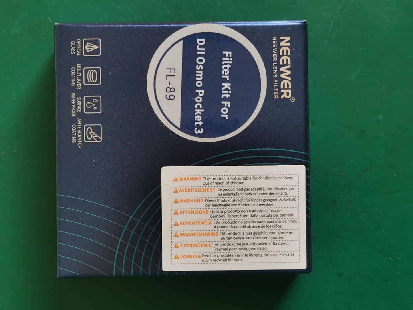 Neewer 10104902 Magnetic Filter Set for DJI Osmo Pocket 3