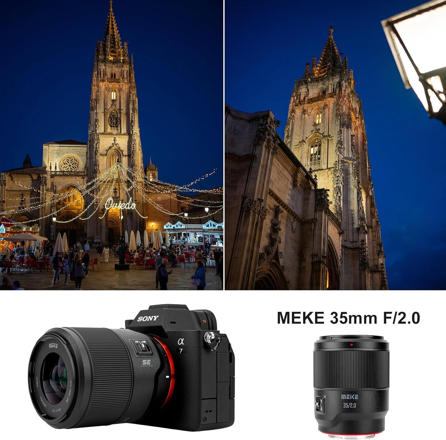 Meike 35mm F2.0 E-Mount Full Frame AF Lens