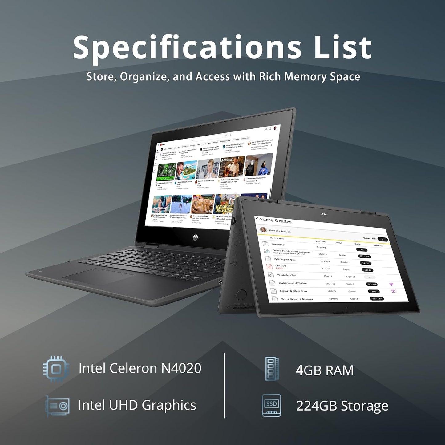 HP ProBook x360 G5 11.6" Touchscreen 2-in-1 Laptop