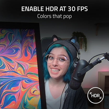 Razer Kiyo Pro Webcam: 1080p 60FPS, Adaptive Light Sensor