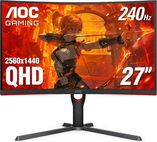 AOC CQ27G3Z 27" 240Hz Curved Gaming Monitor