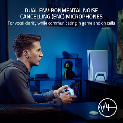 Razer RZ12-03820300-R3U1 Hammerhead HyperSpeed Wireless Earbuds