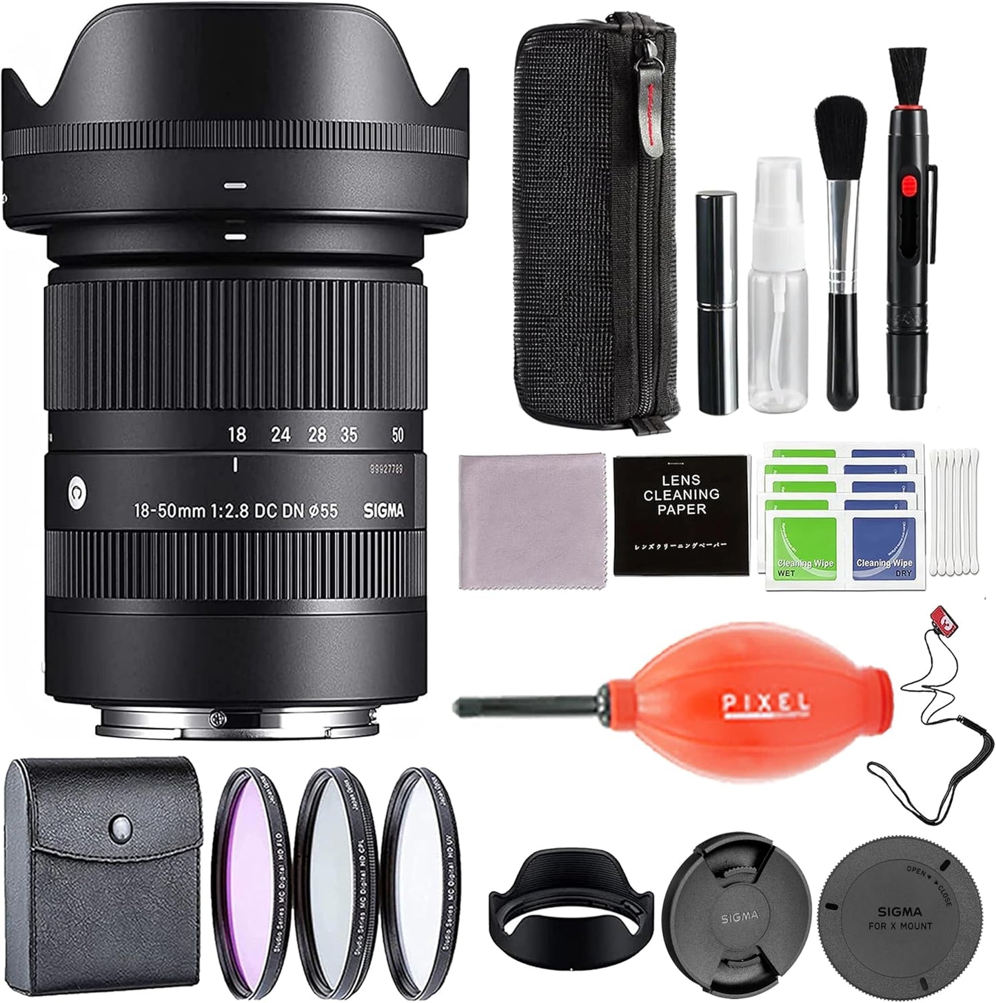 Sigma 18-50mm f/2.8 DC DN Fujifilm X Mount Lens Kit