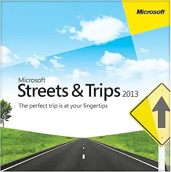 Microsoft B17-00570 Streets and Trips 2013 Download