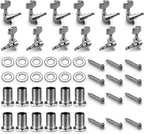 Neewer Guitar String Tuning Pegs Machine Heads - Silver