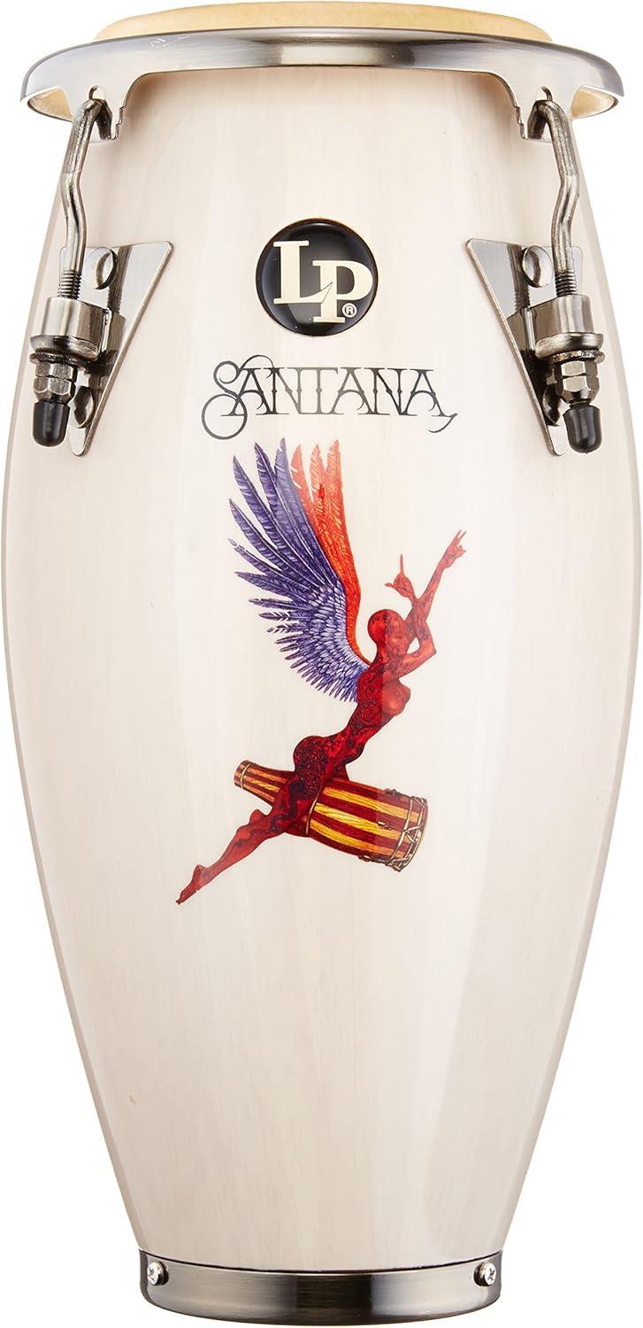 Latin Percussion LPM197 Santana Mini Conga White