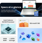 HP Stream 14 N4120 16GB RAM Laptop