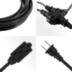 GE 45148 3-Outlet 6Ft Extension Cord Power Strip