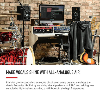 Focusrite AMS-CLARETT-PLUS-8PRE Studio Audio Interface