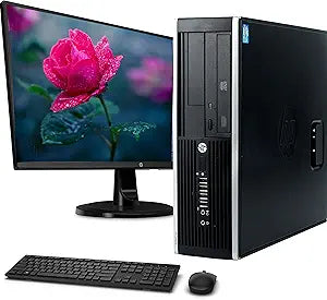 HP Elite 6300 i5 8GB 128GB SSD 2TB HDD Desktop (Renewed)