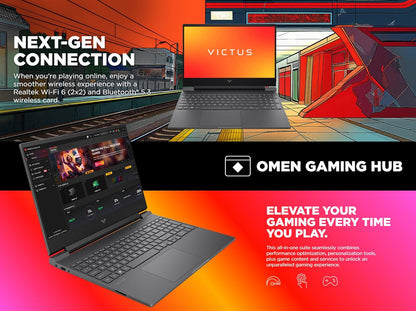 HP Victus Gaming Laptop Ryzen 5 RTX 4050 144Hz FHD