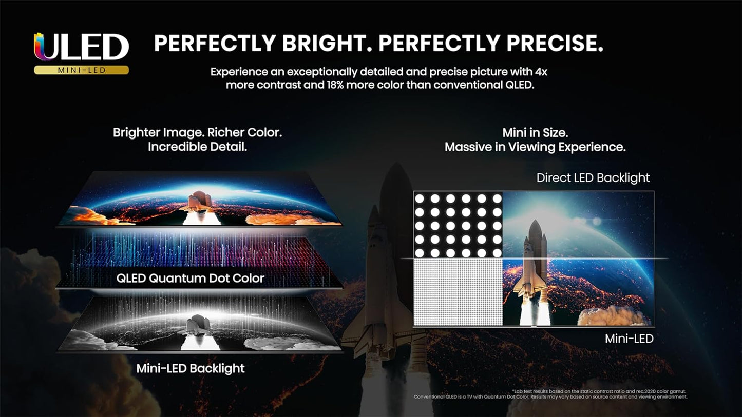 Hisense 65U8K 65" Mini-LED ULED 4K Google Smart TV