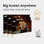 BenQ GV30 Portable Smart Projector Android TV Renewed