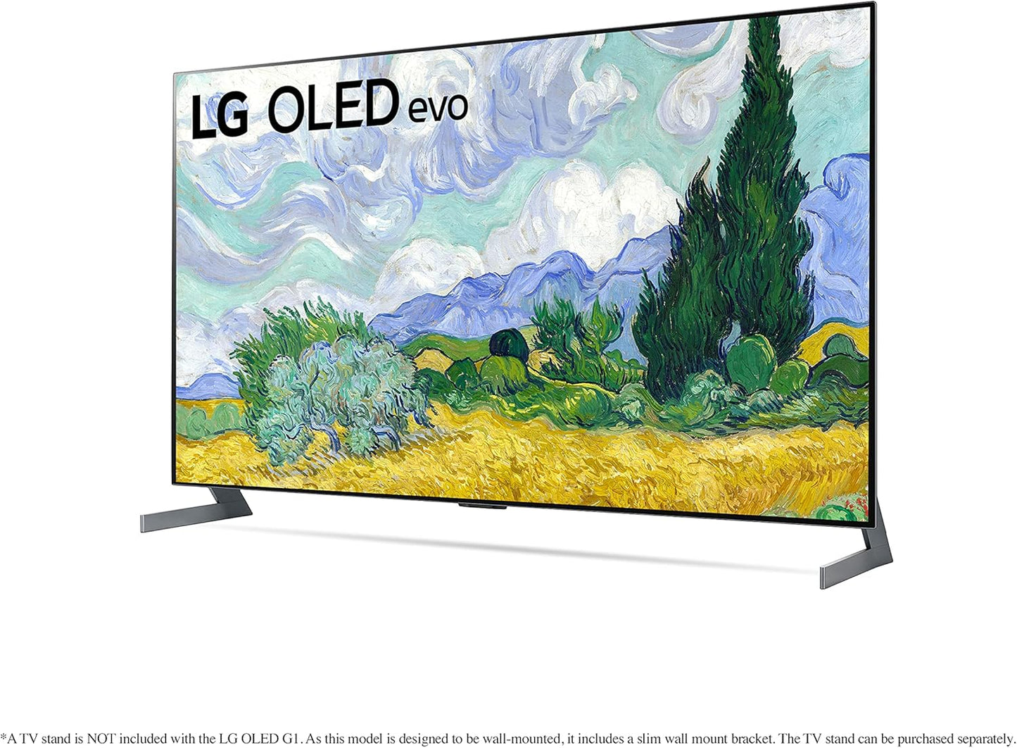 LG OLED55G1PUA 55" 4K Smart OLED evo TV (Renewed)