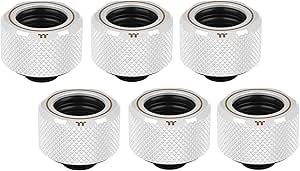 Thermaltake CL-W211-CU00WT-B Pacific C-PRO PETG Tube Fittings — main product image