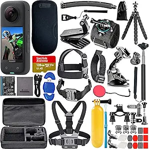 Insta360 insta360 X3 Waterproof 360 Action Camera Bundle