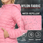 Spyder Girls Puffer Jacket Packable Winter Coat