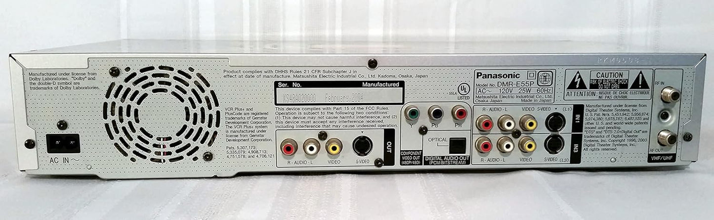 Panasonic DMR-E55S Progressive Scan DVD Recorder Player