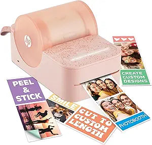 HP Sprocket Panorama Portable Photo Printer (Blush Pink) — main product image