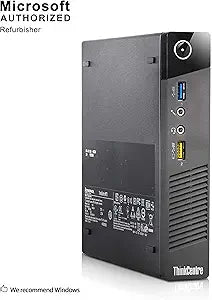 Lenovo Think Center M73 Tiny i5 SSD Desktop Renewed