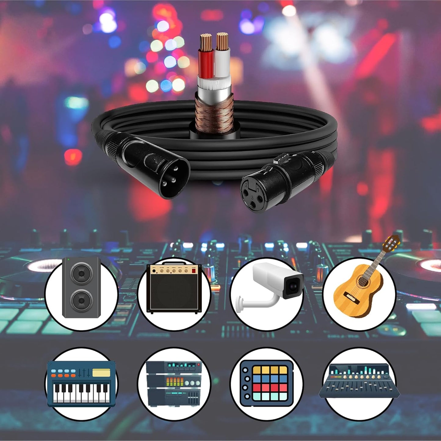 Mackie MK11-CB-6 ProFX10v3+ 10-Channel Mixer Bundle