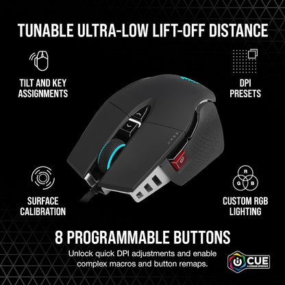 Corsair CH-9309411-NA2 M65 RGB Ultra 26000 DPI Gaming Mouse