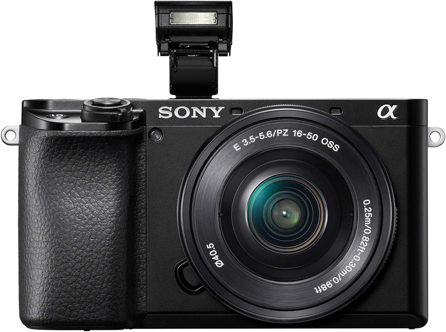 Sony Alpha A6100 Mirrorless Camera: 16-50mm, 55-210mm Lenses