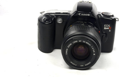 Canon EOS Rebel X Film SLR Camera 35-80mm Flash