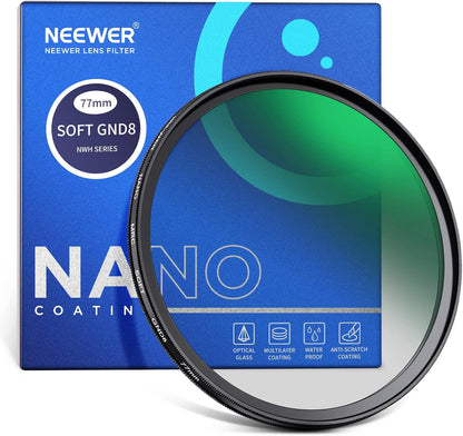 Neewer NW SERIES S 77mm Soft GND8 Graduated ND Filter