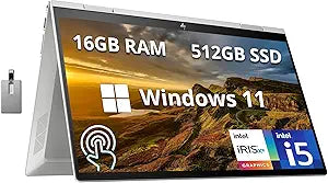 HP Envy x360 Intel i5 11th Gen 2-in-1 Laptop — main product image