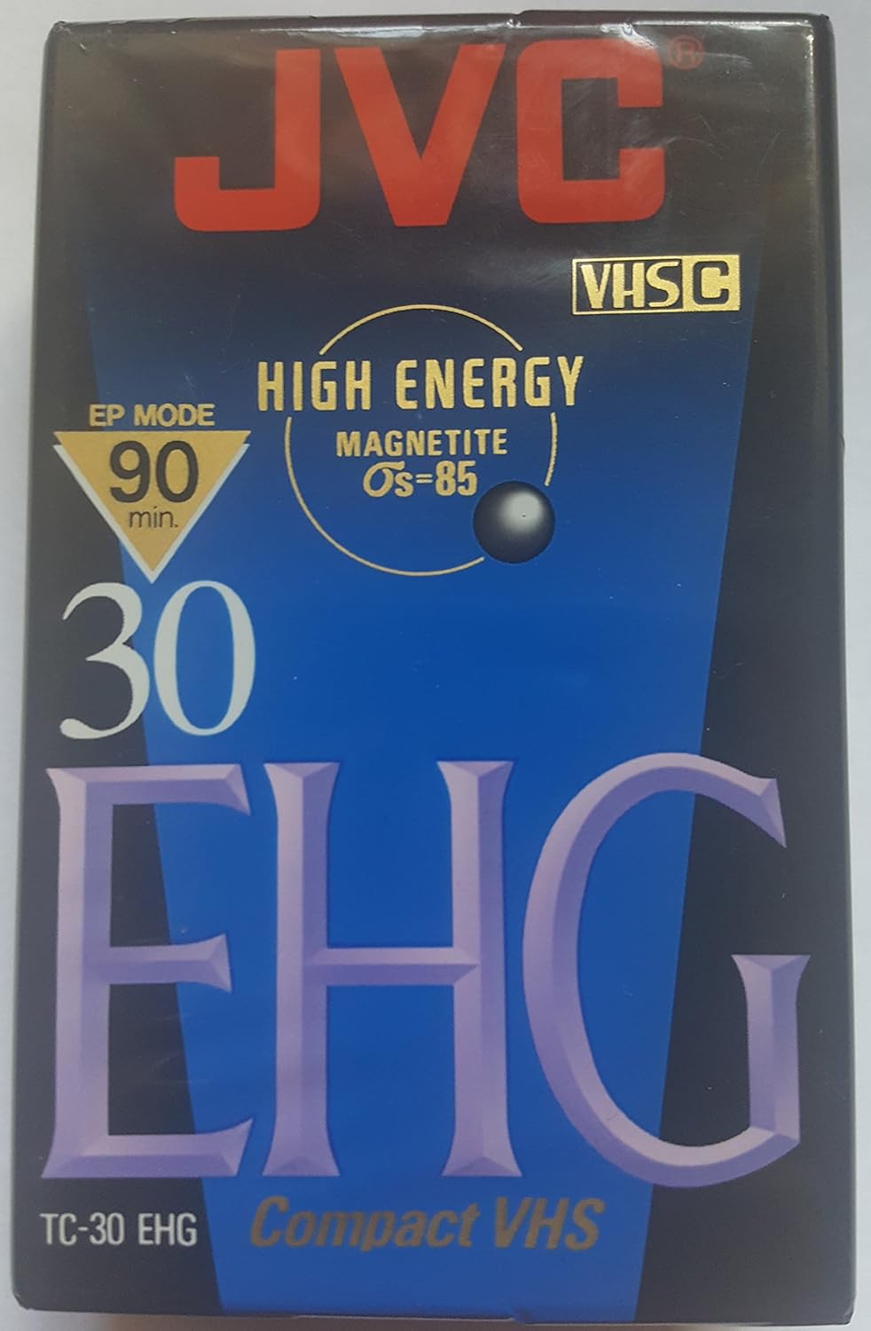 JVC TC30EHGB 30 Minute Blank VHS-C Tape