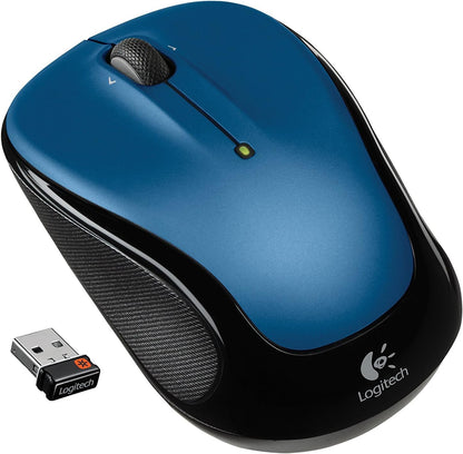 Logitech 910-002650 Wireless Mouse M325 Blue Renewed