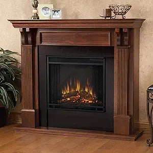 Misc Electric Fireplace Mahogany 48 inch LED Remote Control