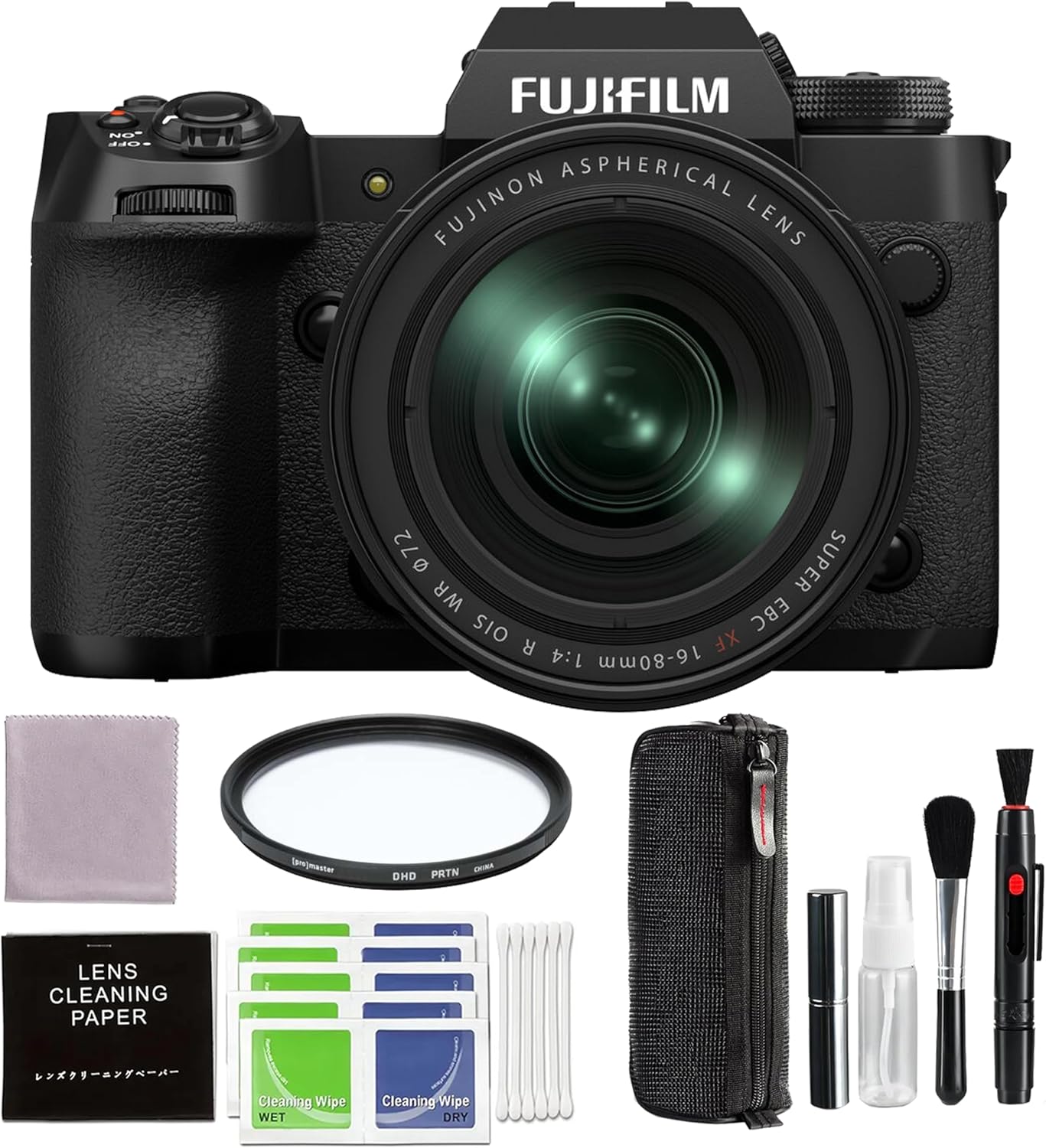 Fujifilm 16781591 X-H2 Mirrorless Camera XF16-80mm Kit