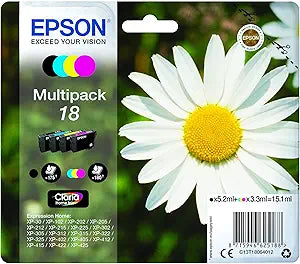 Epson C13T18064022 18 Multi-Pack Ink Cartridge