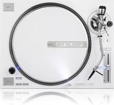 Reloop AMS-RP-7000-LTD Quartz DJ Turntable Silver