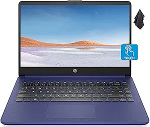 HP Pavilion 14" HD Touchscreen Laptop AMD 3020e Blue