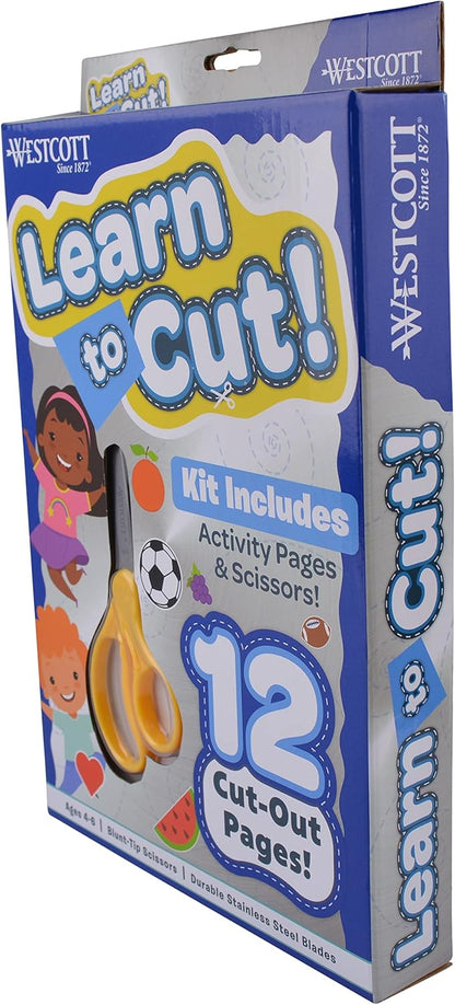 Westcott 17977 Kids Learn-to-Cut Activity Kit