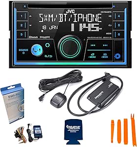 JVC KW-R940BTS Double DIN SiriusXM Bluetooth Car Receiver