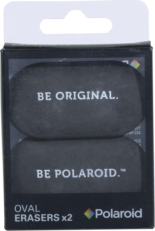 Polaroid POL130 Oval Erasers Set Black