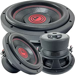 Gravity 1x 10 Inch 1500W Car Audio Subwoofer DVC 2 Ohm