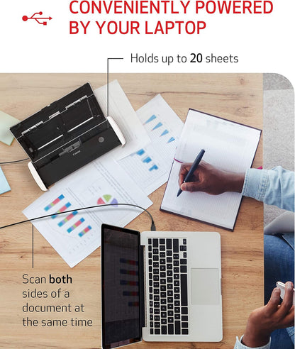 Canon 4861C001 imageFORMULA R10 Portable Scanner
