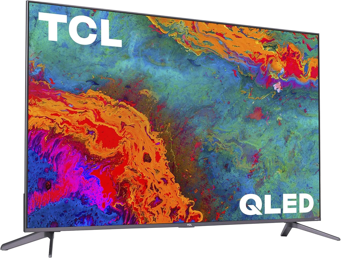 TCL 65S535 65-Inch 5-Series 4K QLED Roku TV (Renewed)
