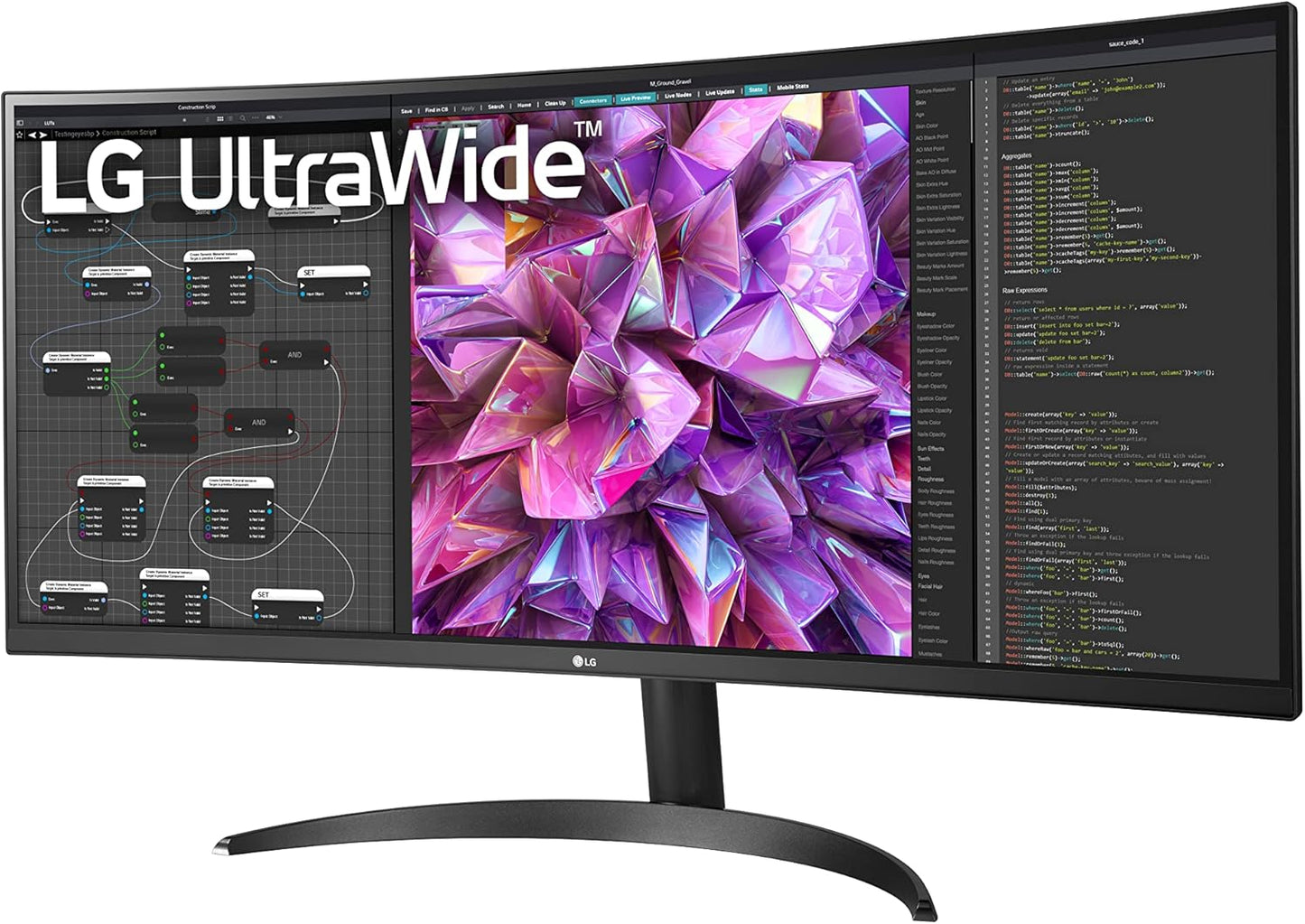 LG 34BQ60QC-B 21:9 Curved UltraWide QHD IPS Monitor