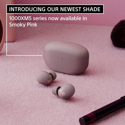 Sony WF1000XM5P.UC Wireless Noise Cancelling Earbuds - Smoky Pink