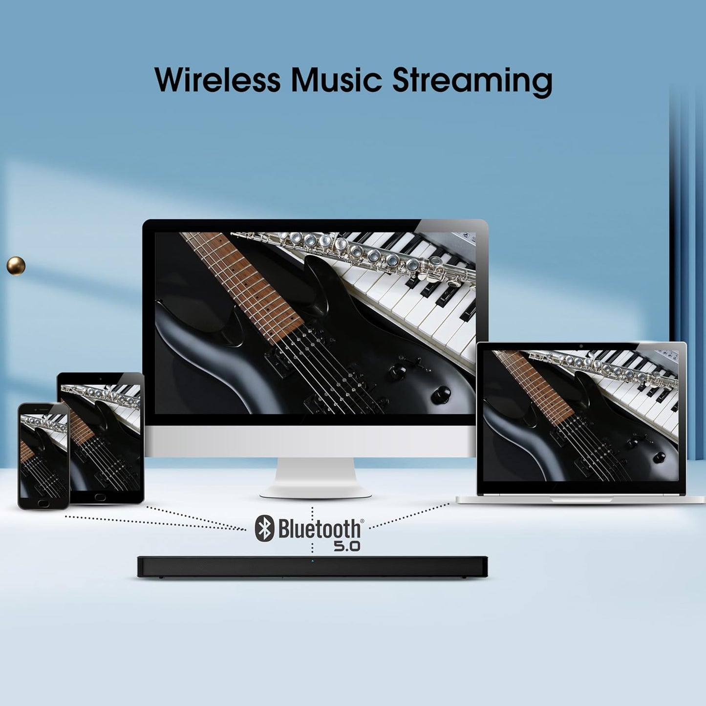 Hisense HS205G 2.0Ch 120W DTS Virtual:X Sound Bar