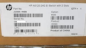 HP JE068A 5120-24G EI Switch