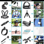 Neewer 58-In-1 Action Camera Accessory Kit GoPro