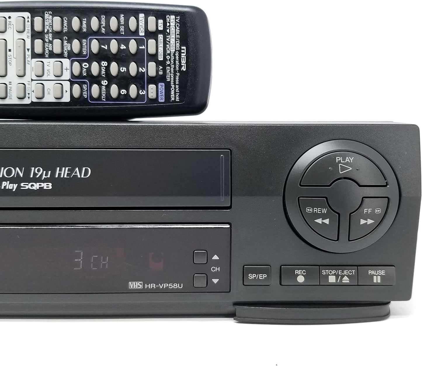 JVC HR-VP58U Hi-Fi Stereo VCR Player